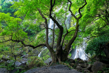 Khlong Lan Waterfall.