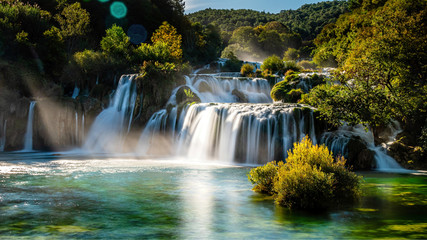 Obraz premium Krka Waterfall