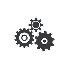 Gear Logo Template vector icon illustration