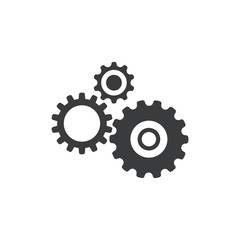Gear Logo Template vector icon illustration
