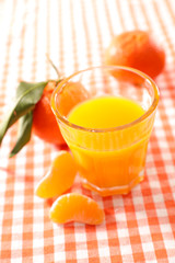 fresh clementine juice- orange juice