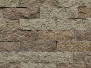 Brick wall texture, gray color. Vector