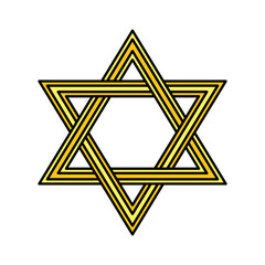 happy hanukkah celebration star david