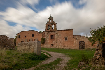 Fototapeta na wymiar Beaterio de San Roman in Medinaceli, Soria
