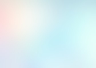 Pure blue icy brilliance background with rosy light. Fresh cool template. Subtle flare. Pastel bright texture.