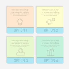 Business infographic template.