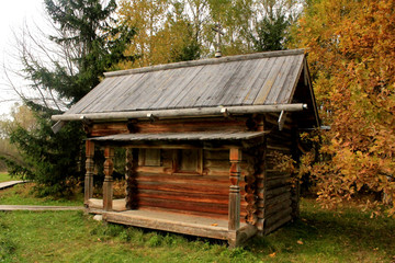 wooden architecture in Veliky Novgorod