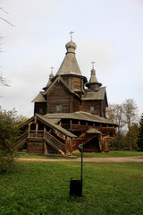 ancient temple in Veliky Novgorod