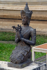 Statue at Wat Chedi Luang, Chiang Mai, Thailand