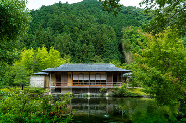日本建築の茶室と日本庭園「玉露の里」@静岡県藤枝市岡部町