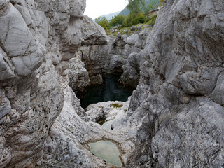 Province of Vicensa. Mountain river near the village of Localita Pria