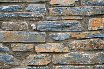 Fototapeta premium Stone texture and background. Abstract background made with stones.
