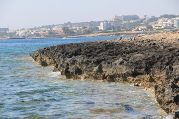 view of the coast of Cyprus