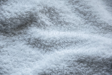 mohair white fabric texture