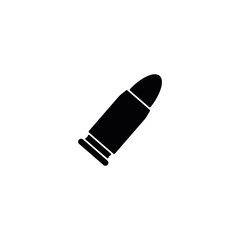 bullet icon. vector flat illustration