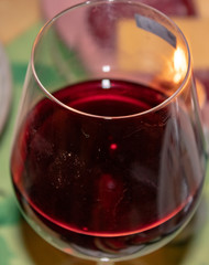 A glass of dry red wine from natural Crimean grape varieties is useful for vessels of the whole body