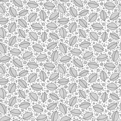 Coloring book page for adults, doodle.