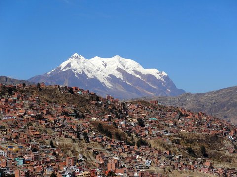 Bolivie La Paz illimani