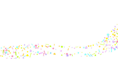 Sprinkles grainy. Cupcake dessert bakery confetti