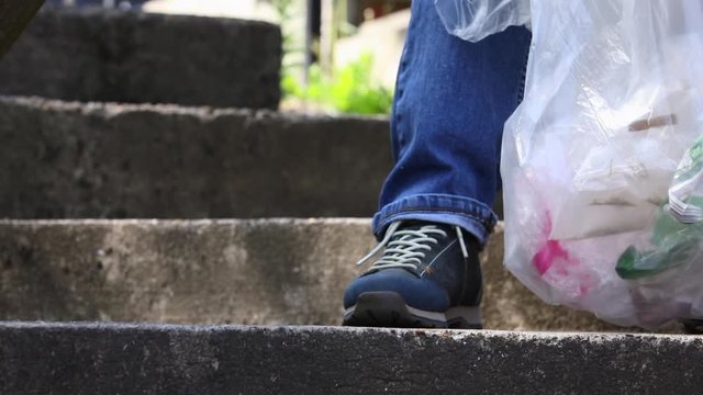 Picking Up Plastic
