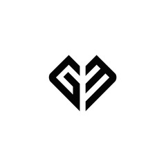 Letter GM logo icon design template elements
