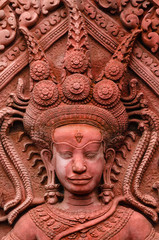 Fototapeta premium A Khmer Bas-Relief