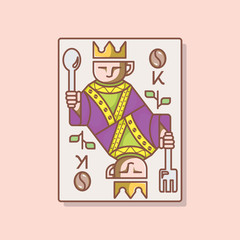 Creative King Coffee and Restaurant logo