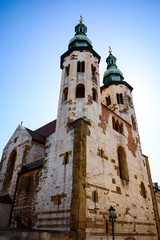 Fototapeta na wymiar old church Krakow