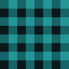 Vector Blue and Black Buffalo Check Plaid Seamless Pattern illustration for printing on paper, wallpaper, covers, textiles, fabrics, for decoration, decoupage, and other.