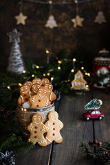 Traditional Christmas Cookies - Gingerbread Men