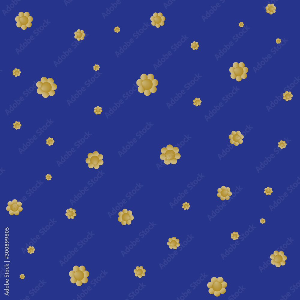 Poster seamless golden dots pattern print design