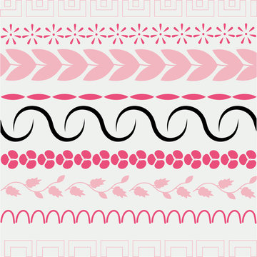 Golden waves pattern print background design version