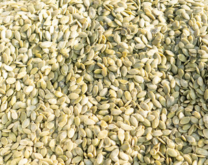 Sunflower seeds as background and texture