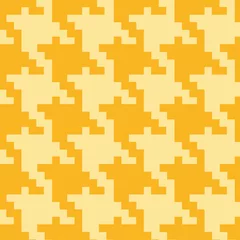 Fotobehang Golden waves pattern print background design version © Doeke