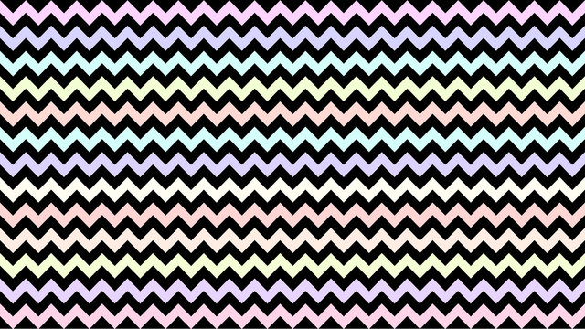 rainbow serrated striped pastel color for background, art line shape zig zag doodle, wallpaper stroke line parallel wave triangle rainbow pastel, tracery chevron colorful triangle striped full frame