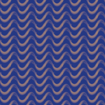 Golden waves pattern print background design version