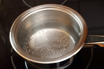 Boiling water