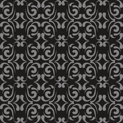 Seamless background with floral pattern