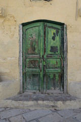 green door