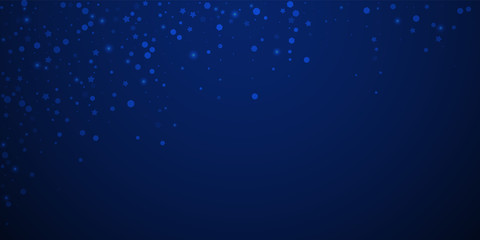 Fototapeta premium Magic stars random Christmas background. Subtle fl