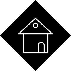 House Vector Icon White Background