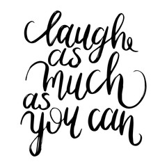 Inspirational quote. Handlettering quote. Vector lettering.