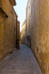 the fort of Mdina in Malta 