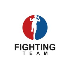 kick boxing Sport Silhouettes Activity, art vector design