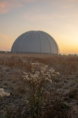 Obraz premium Sunrise on a Tropical Island near Berlin