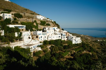 Fototapeta na wymiar Traditional Greek village, Tinos island