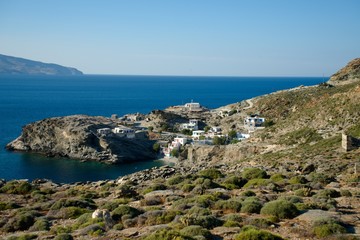 Fototapeta na wymiar Traditional Greek village, Tinos island