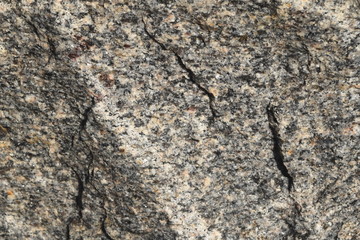 Background, texture. Natural stone granite. multi-colored - red, gray.