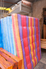 Sucre Bolivia farmer market mattress store
