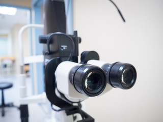 LASER, ARGON, OPHTHALMIC, Equipment for eye examination in the  Ear Nose Throat department, selective focus.